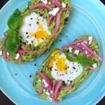 Egg in hole avocado toast