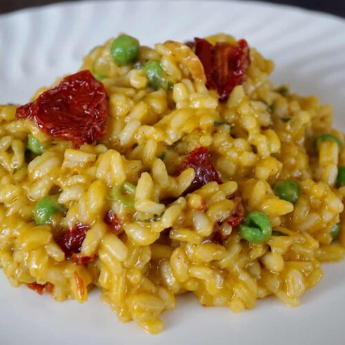 Sun Dried Tomato Risotto JZ Eats