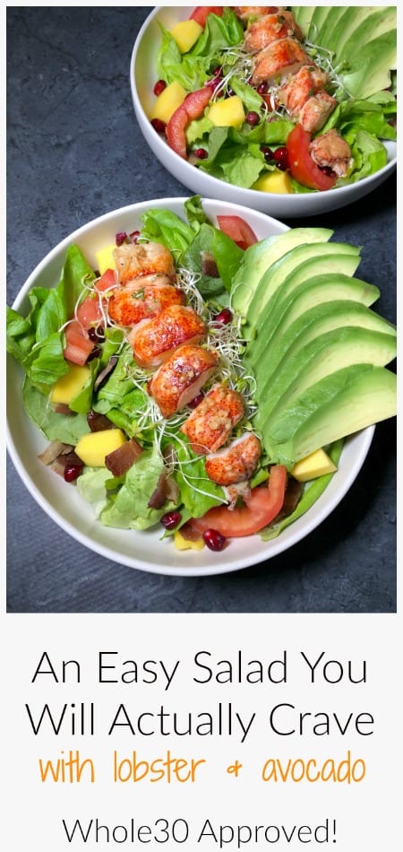 Whole30 Recipes Lobster Salad With Avocadopin2