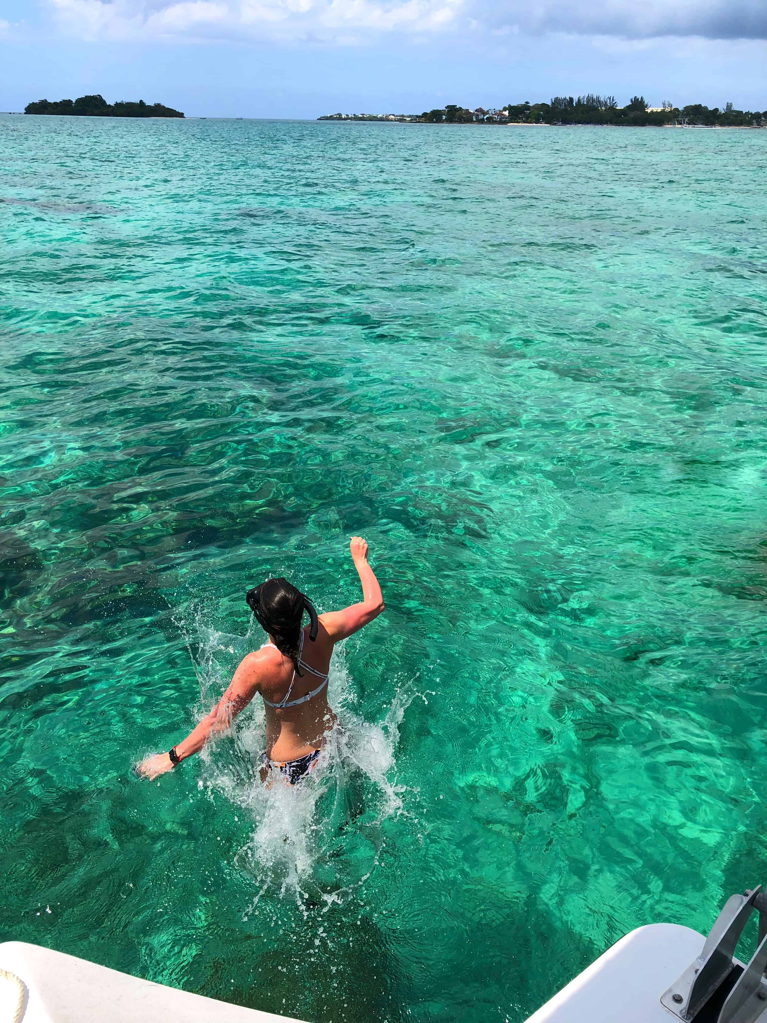 Snorkeling in Negril, Jamaica