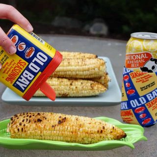 Old bay on corn