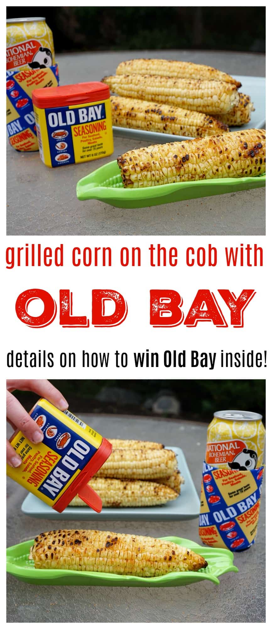 Grilled Corn On The Cob With Old Bay pin