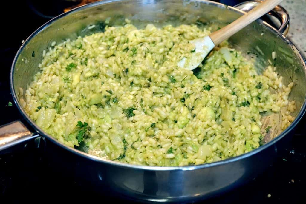 The Creamiest Vegan Avocado Risotto - It&amp;#39;s the best! | JZ Eats