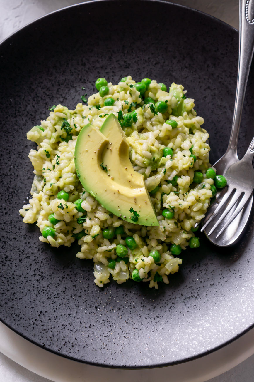 The Creamiest Vegan Avocado Risotto - It&amp;#39;s the best! | JZ Eats