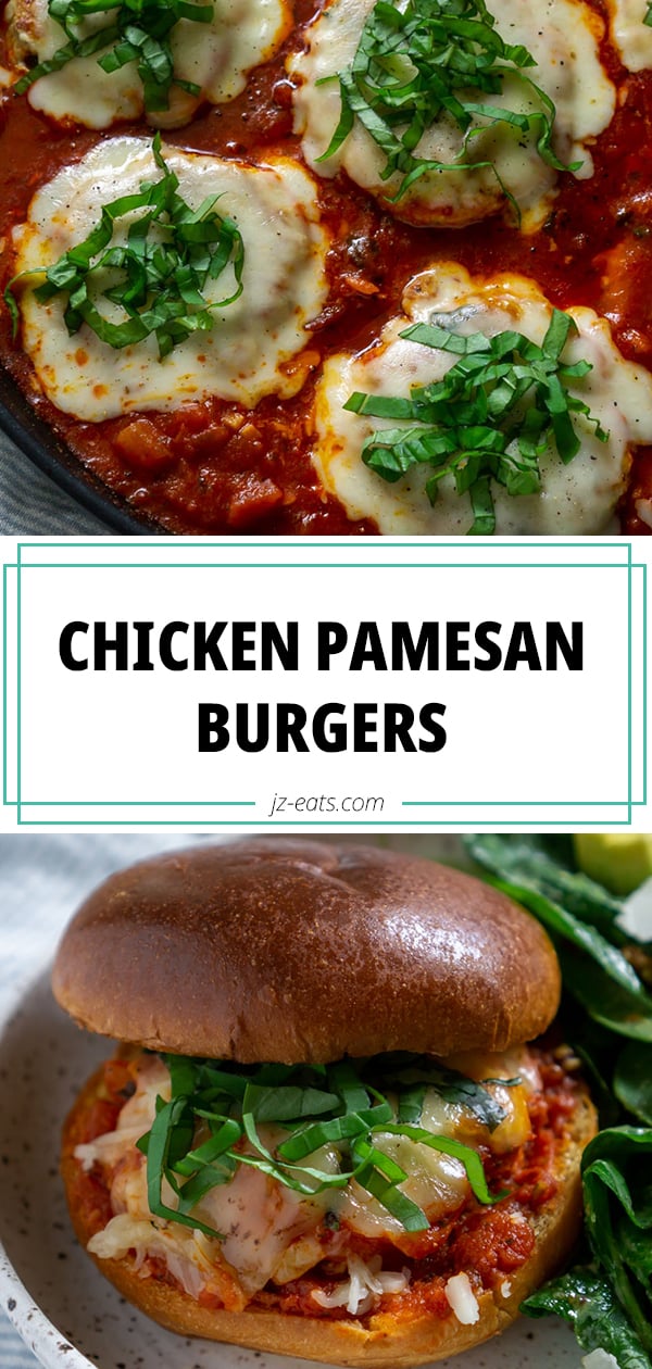 Chicken Parmesan Burgers | Your Favorite Weeknight Dinner | JZ Eats