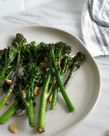 Easy Broccolini Recipe With Marcona Almonds