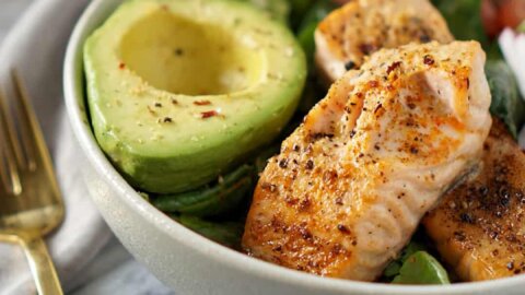 Whole30 Green Goddess Salmon Bowls Whole30 Green Goddess Salmon Bowls