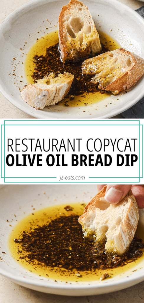olive oil bread dip pinterest long pin