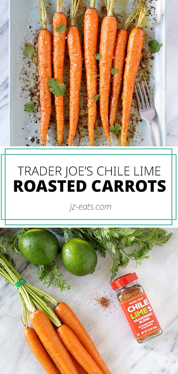 pin this chili lime roasted carrots recipe