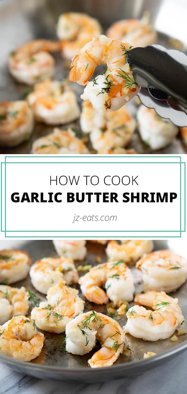 Garlic Butter Shrimp Pinterest Long Pin