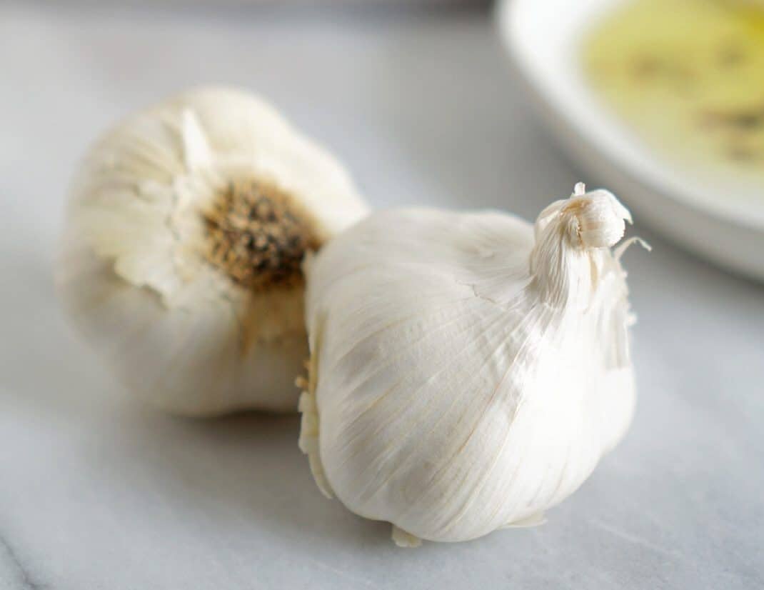 Two cloves of garlic