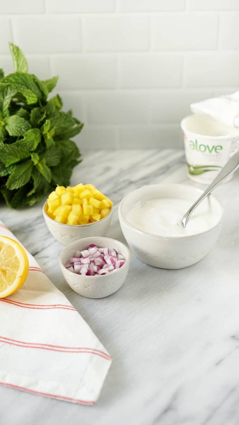 mango yogurt chutney ingredients