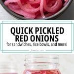 pickled red onion pinterest pin