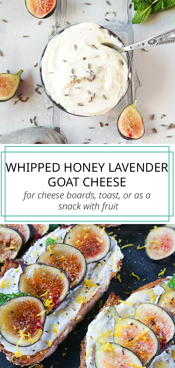 honey lavender goat cheese pinterest long pin