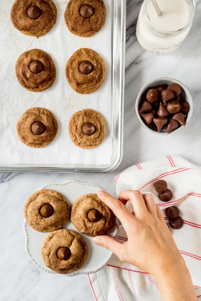 World's Best Snickerdoodle Hershey Kiss Cookies JZ Eats