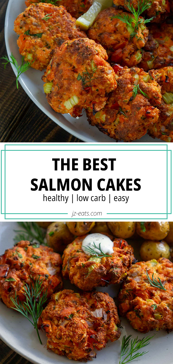 salmon cakes pinterest long pin