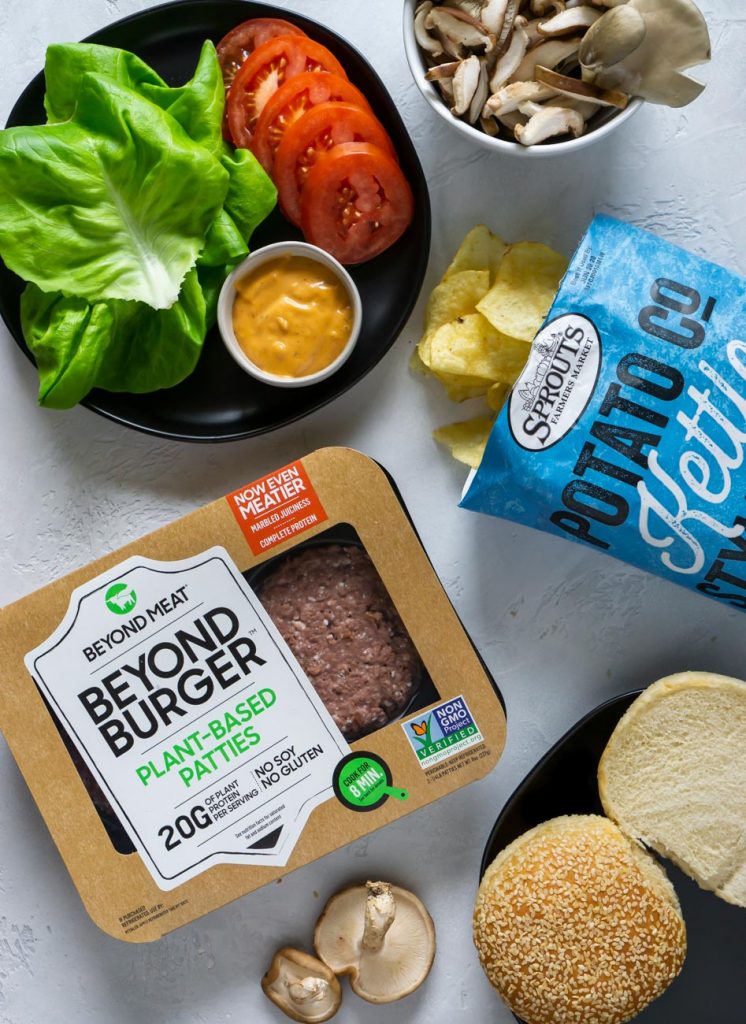 beyond meat burger ingredients