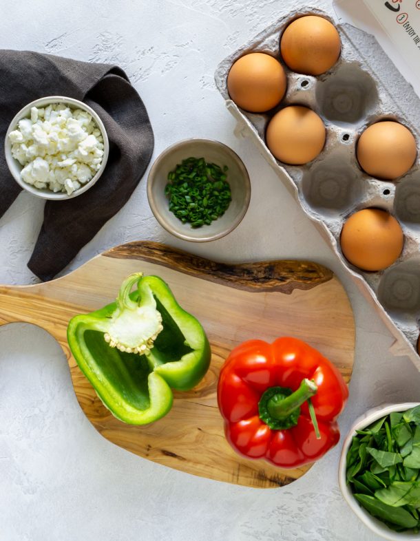 Easy Veggie Egg Frittata Muffins (meal prep) - JZ Eats