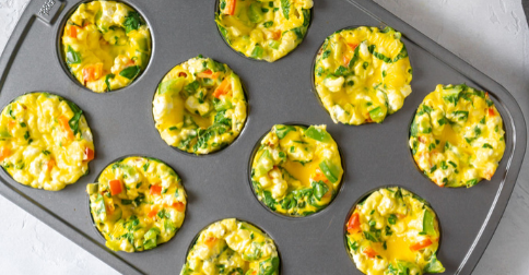 Muffin Tin Frittatas (Easy Toaster Oven Recipe)