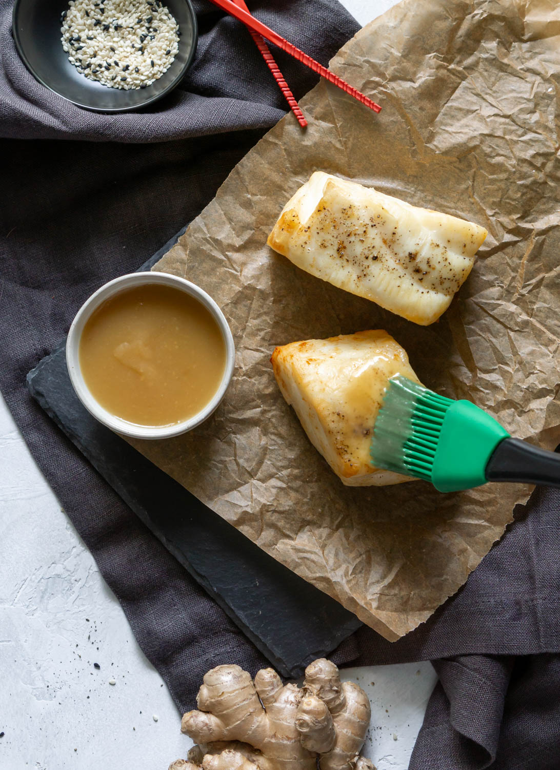 Miso Chilean Sea Bass - Shockingly Easy! - JZ Eats