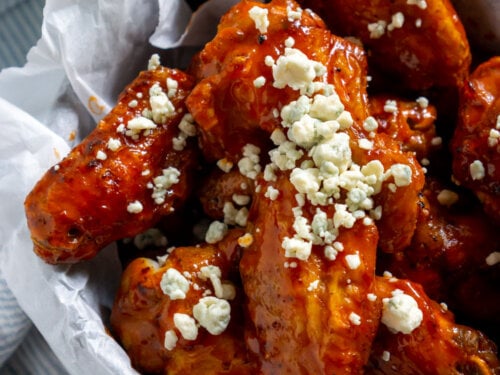 Old Bay Air Fryer Wings - JZ Eats