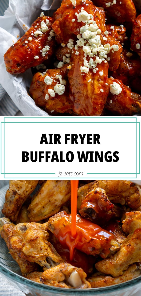 Buffalo Chicken Wings (Air Fryer) - JZ Eats