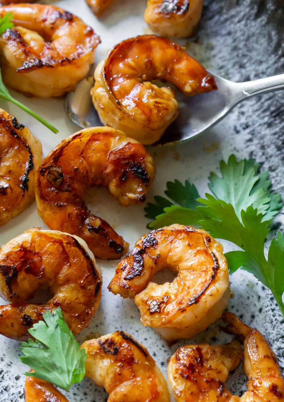 Quick and Easy Honey Garlic Shrimp - Ready In 20 Minutes!