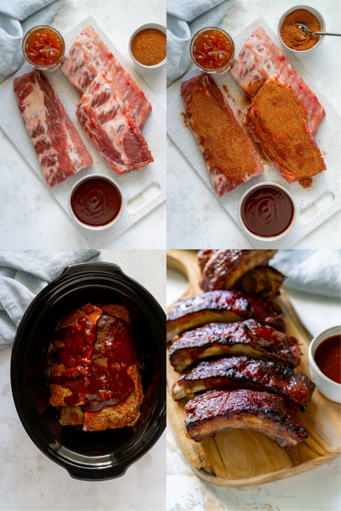 steps to make slow cooker ribs