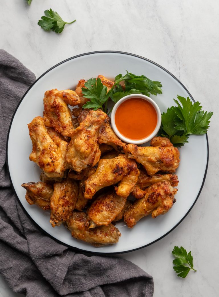 Crispy Air Fryer Wings - JZ Eats