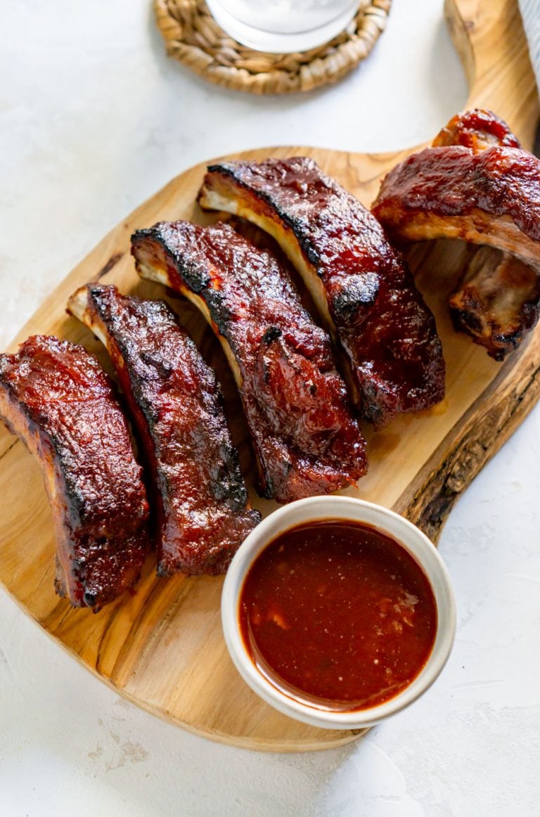 slow cooker ribs with bbq sauce