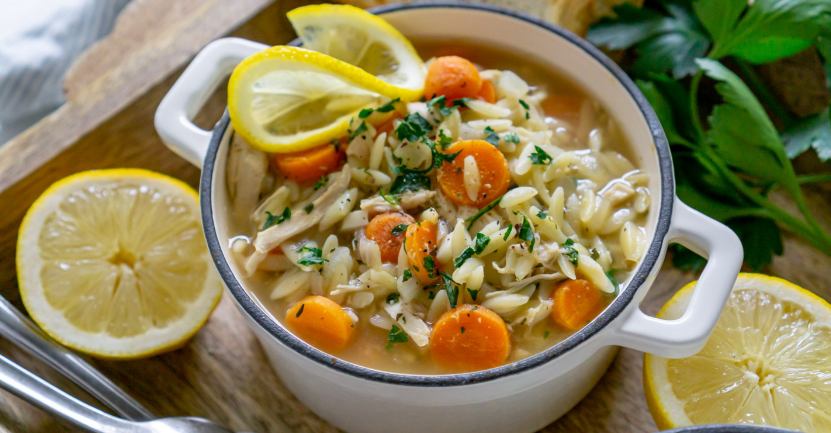 Lemon Orzo Chicken Soup Recipe