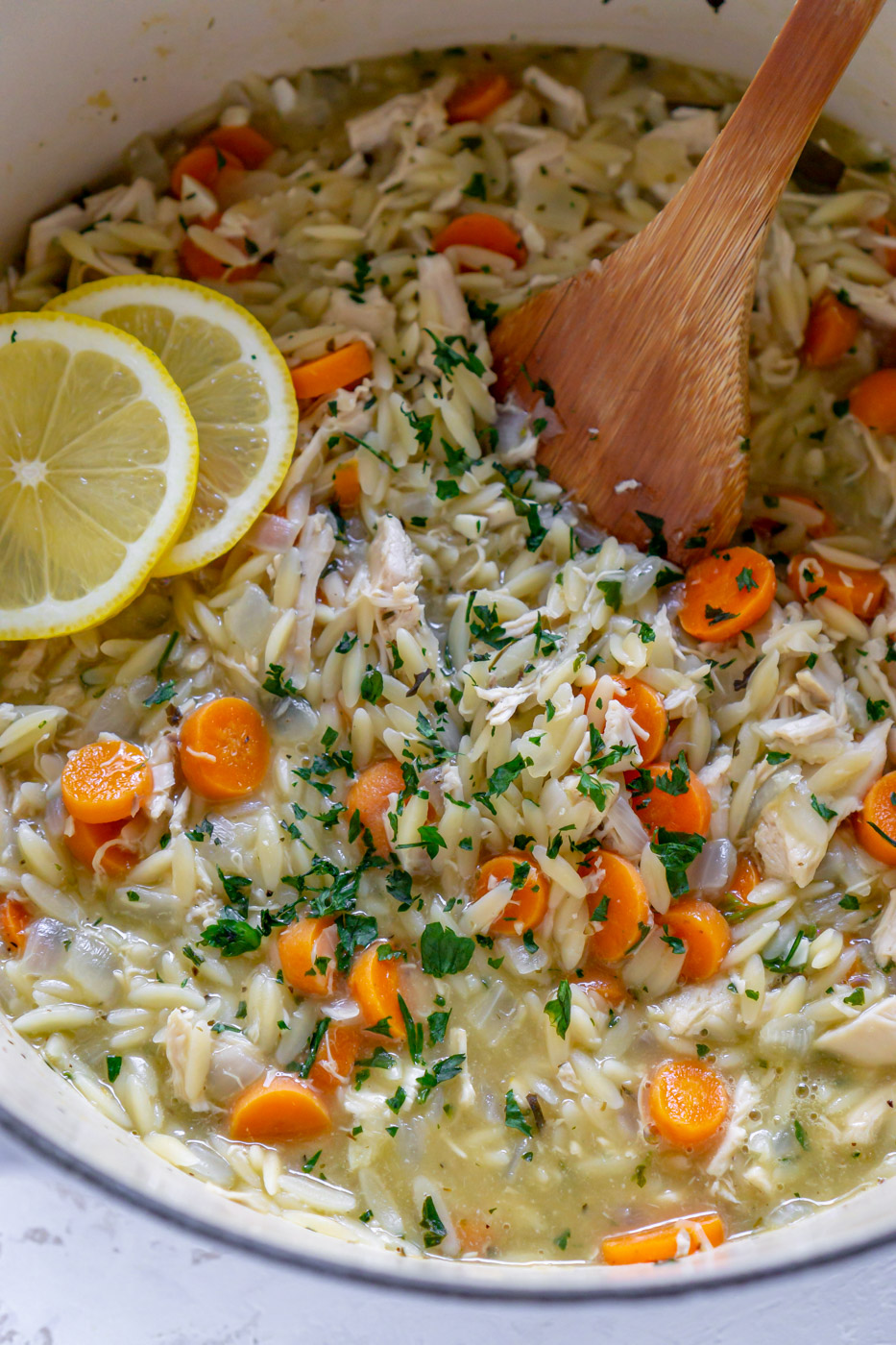 Lemon Orzo Chicken Soup Recipe