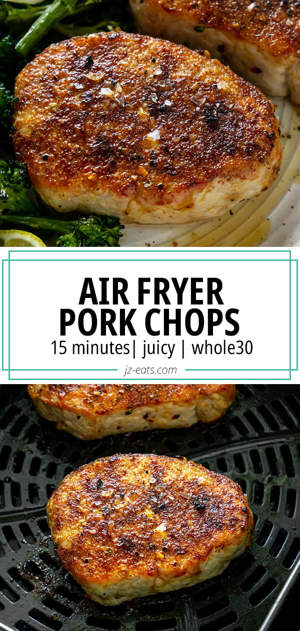 Juicy 15 Minute Air Fryer Pork Chops