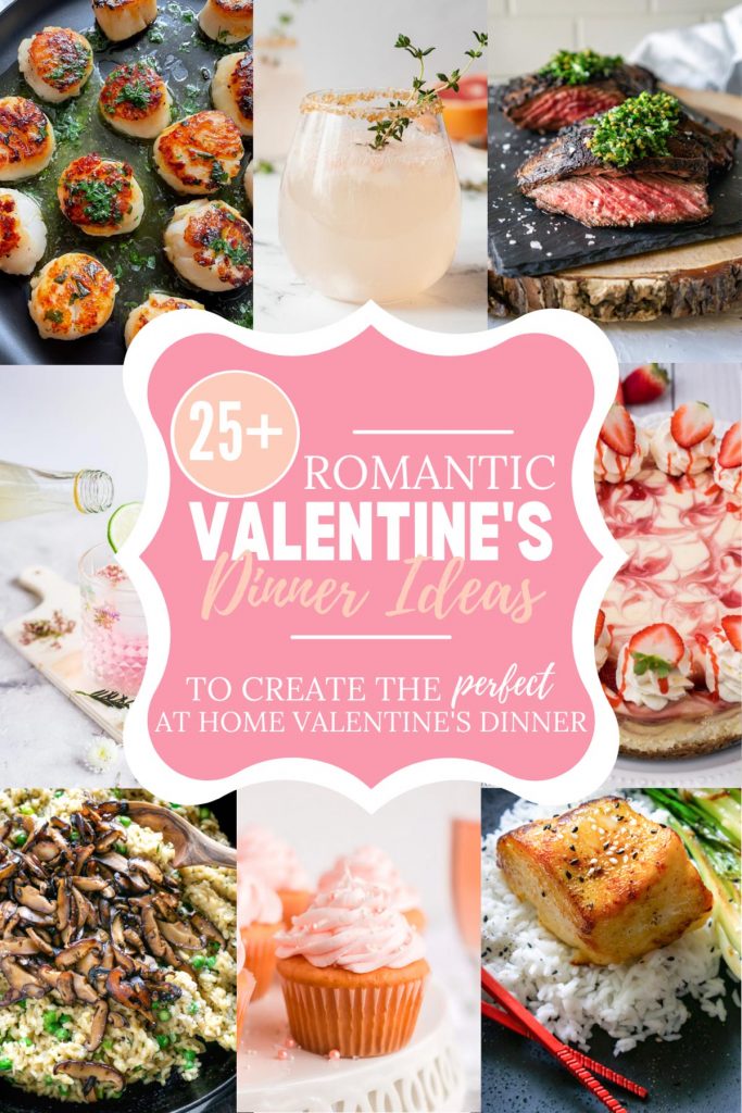 valentine's day dinner ideas pin