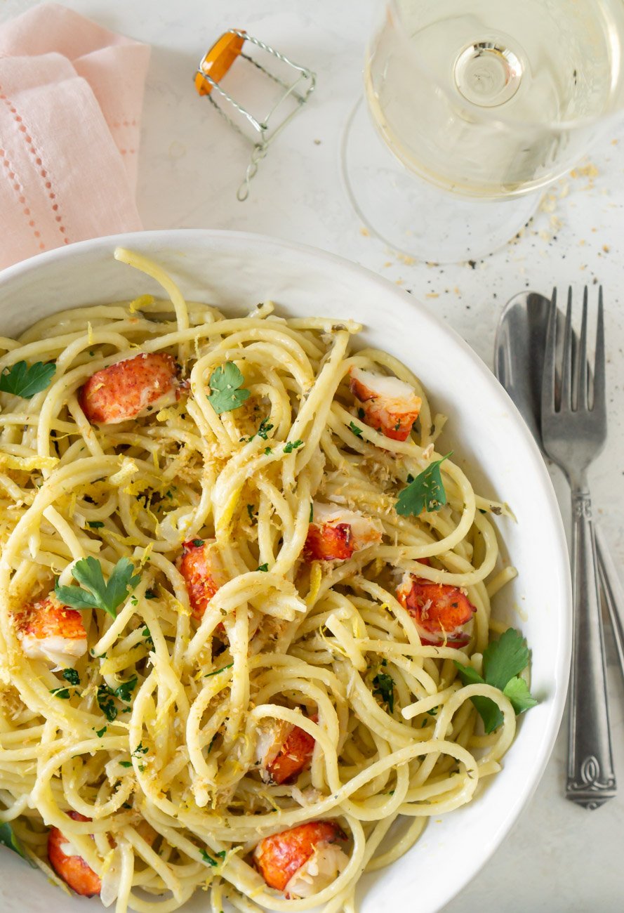 Lobster Sauce Pasta JZ Eats