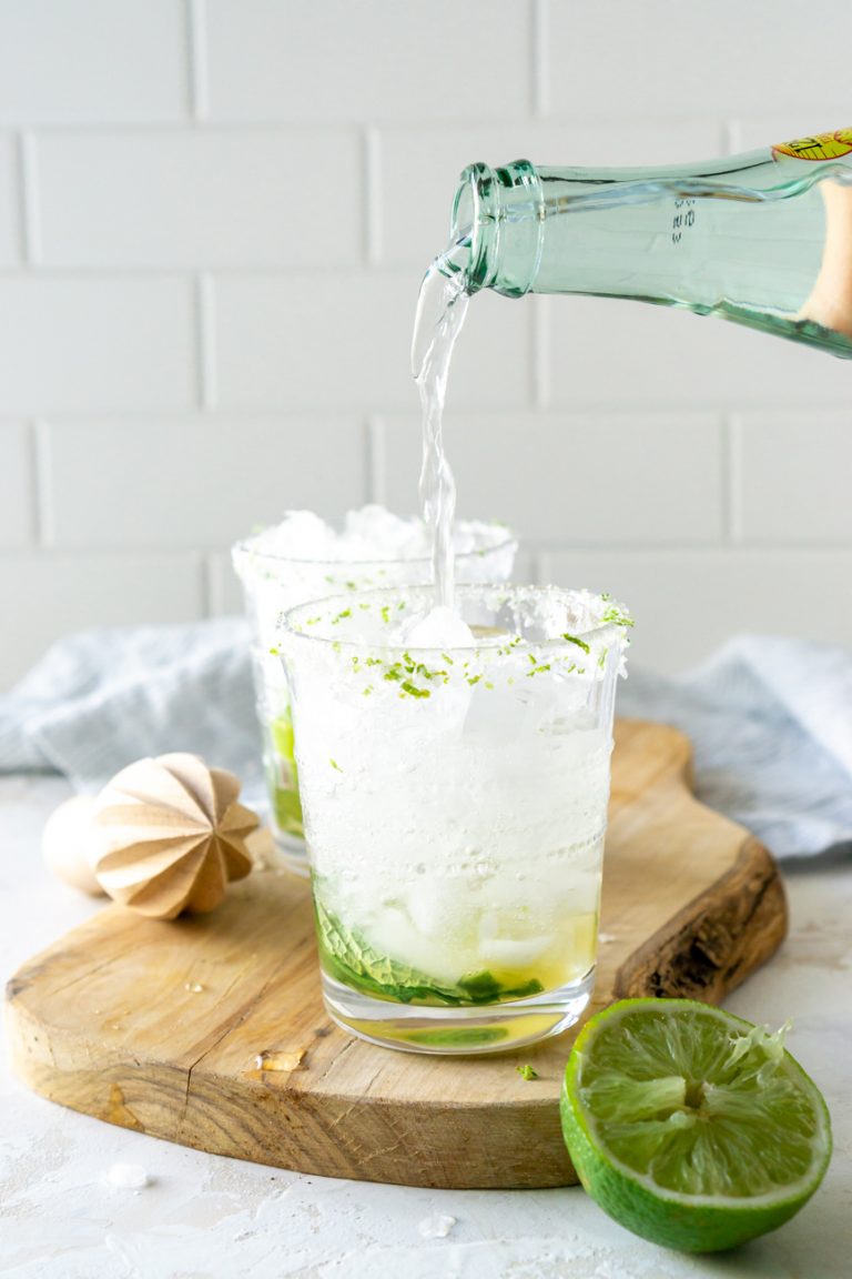 Easy Mint Mojitos Recipe With Homemade Simple Syrup