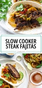 Steak Fajita Crock Pot Recipe - JZ Eats