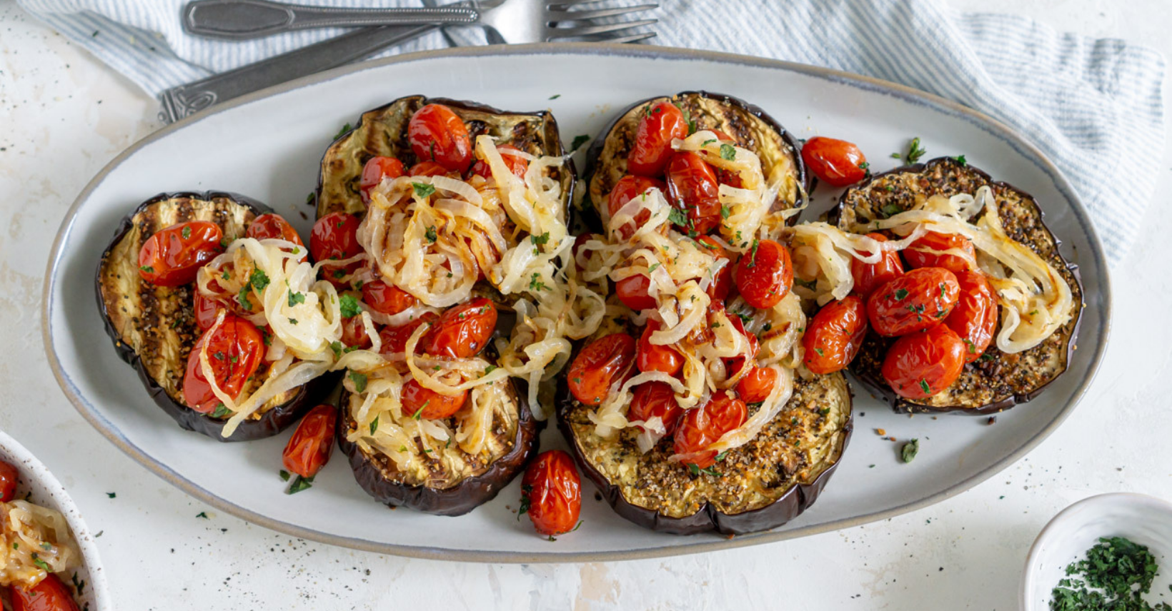Baked Eggplant Steaks JZ Eats
