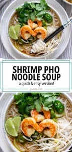 Seafood Noodle Soup (Shrimp Pho) - JZ Eats