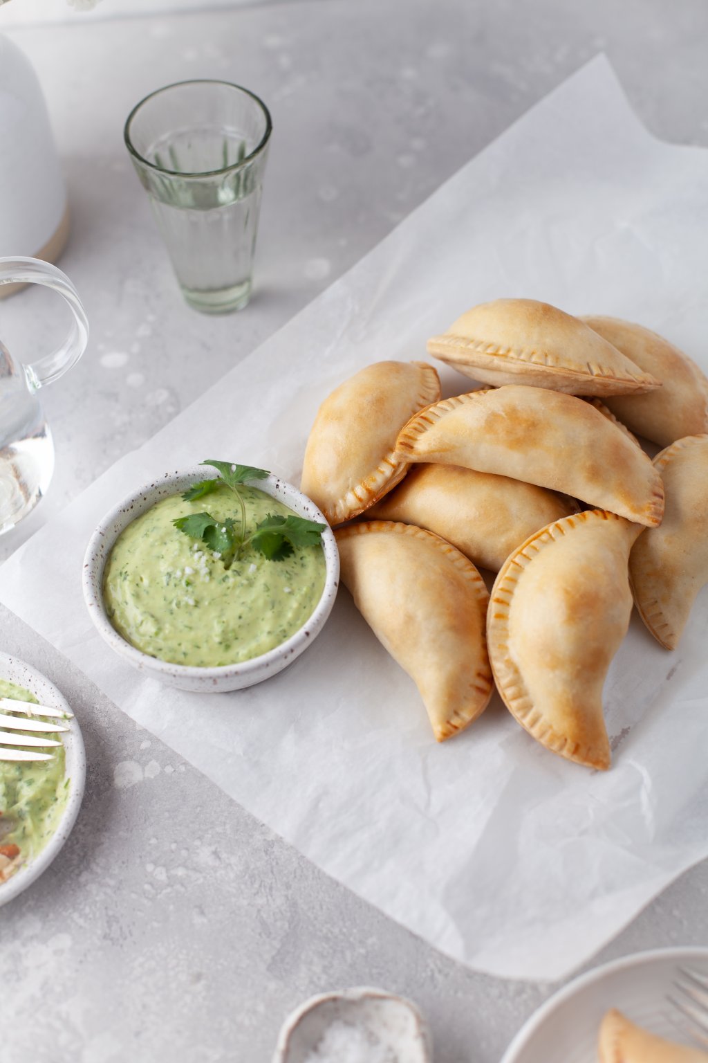 Coconut Curry Chicken Empanadas