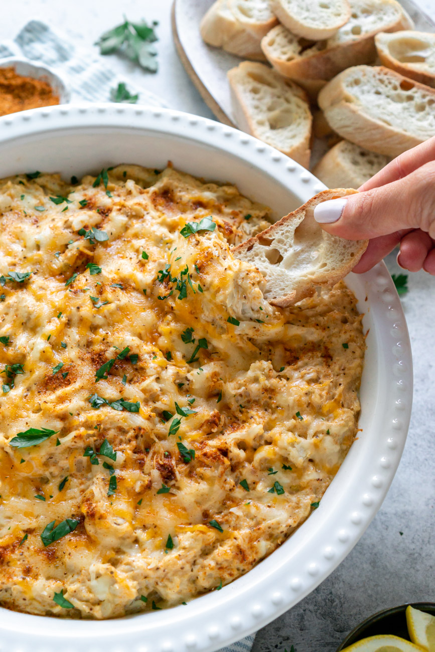 Maryland Crab Dip Recipe JZ Eats