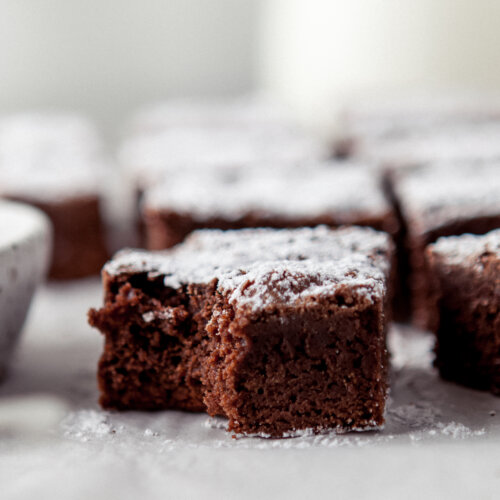 Best Homemade Luscious Dark Chocolate Brownies