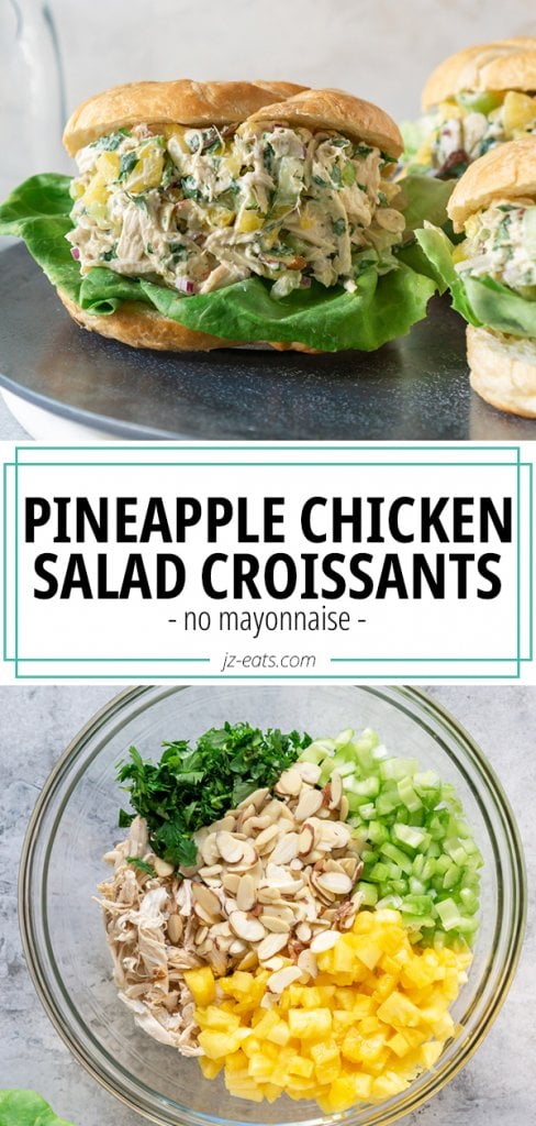 chicken salad recipe pinterest pin