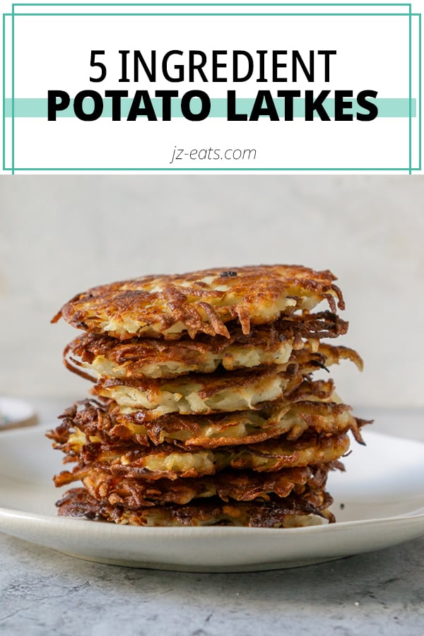 Easy Potato Latkes Recipe (Oven and Air Fryer Instructions!)