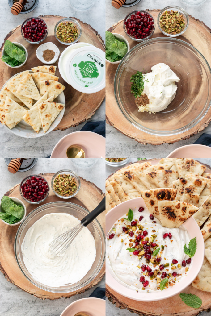 how to make labneh dip