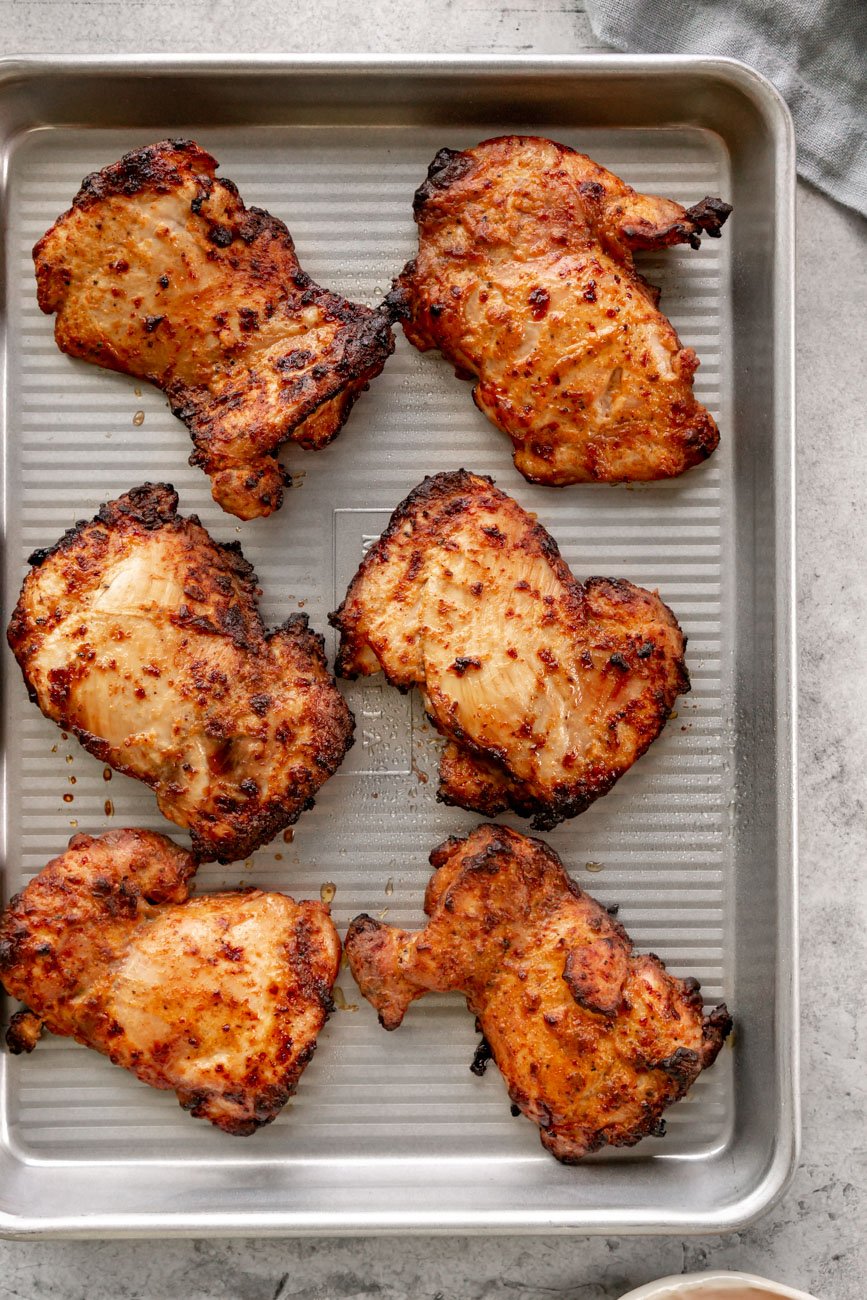 Yogurt Marinated Chicken Thighs JZ Eats