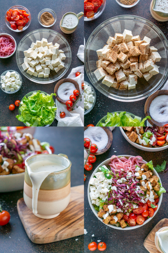how to make tofu salad