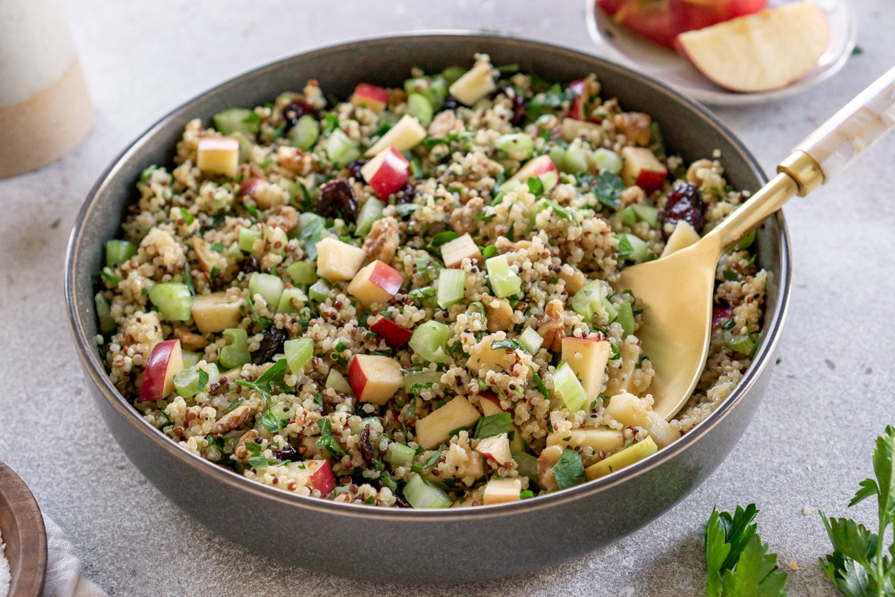 Easy Quinoa Apple Salad Ready In Minutes