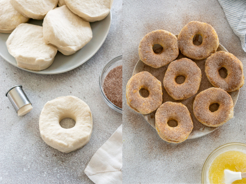 how to make air fryer donuts