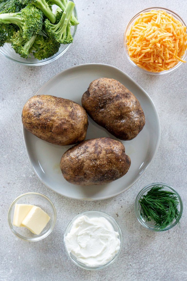 Air Fryer Twice Baked Potato Recipe JZ Eats